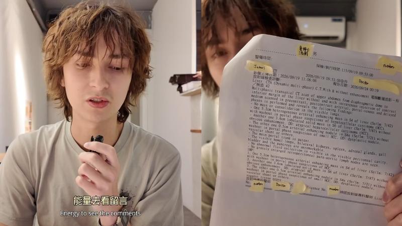 網紅「詹姆士派對」發布影片澄清網友對於募款的質疑。(圖/翻攝自IG@詹姆士派對)