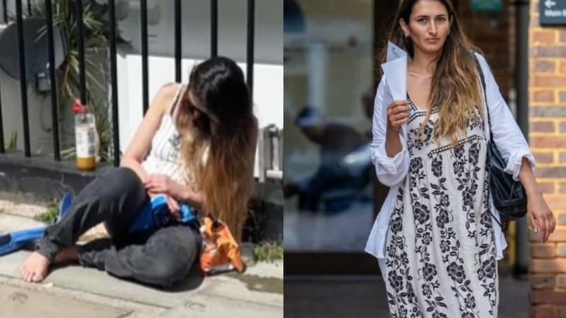 32歲女子吸食古柯鹼後昏迷在路邊,真實身分竟是「阿拉伯聯合大公國」的王室成員。(圖/翻攝 Daily Mail)