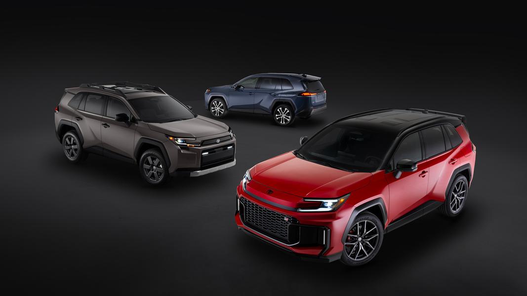 新一代豐田RAV4全車系(圖/翻攝自Toyota官網)
