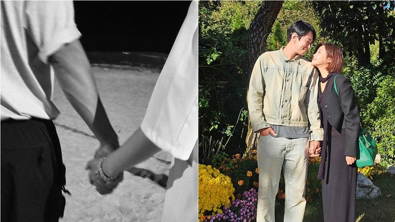 歌手兼畫家Solbi與演員李奎翰曬出甜照,親自證實結婚喜訊。(圖/翻攝李奎翰IG)