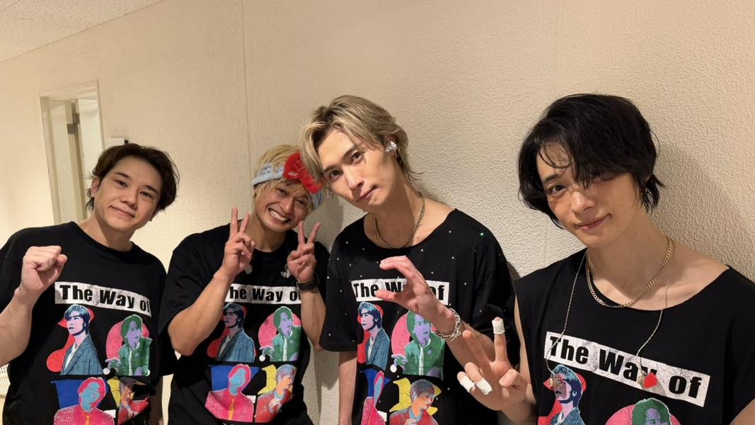 橋本良亮與「A.B.C-Z」團員展開新巡演。(圖/翻攝abcz_official X)