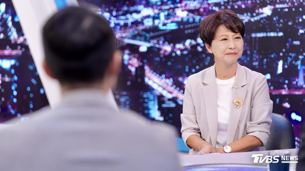 陳亭妃表示,自己很感念郭信良。(圖/華子琛攝)