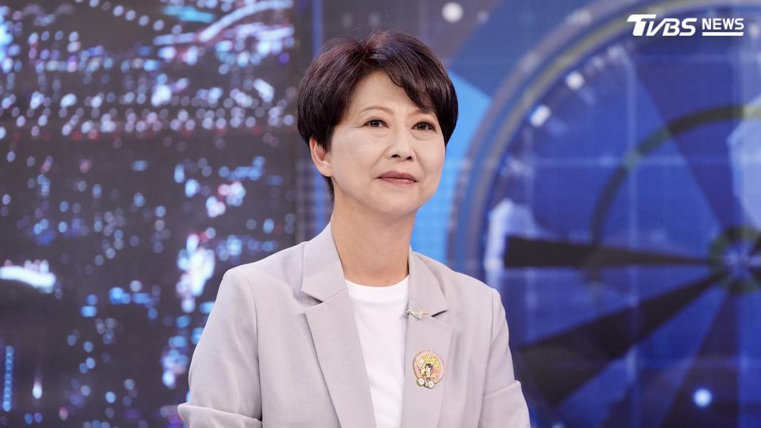 陳亭妃表示,自己跟謝龍介很少同場。(圖/華子琛攝)