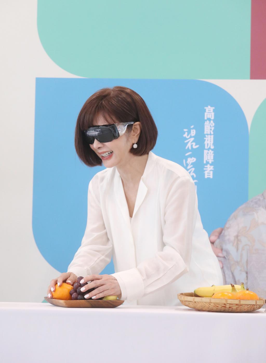 陳美鳳。(圖/愛盲基金會提供)