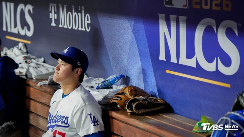 道奇隊球星大谷翔平。(圖/達志影像美聯社)