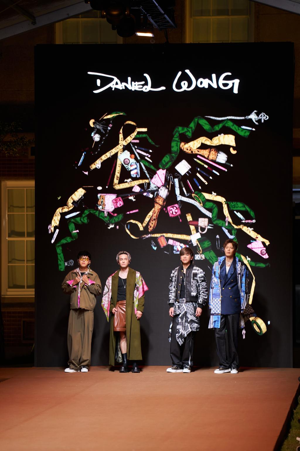 劉逼(左起)、阿電、小橘、阿璞。（圖／Daniel Wong提供）