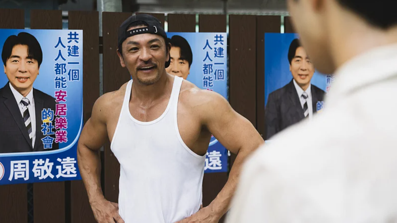 夢多擔任電影《我要當總統》的男主角和企劃。(圖/萊智方體提供)
