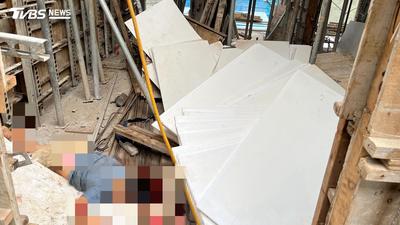 快訊/基隆驚悚工安意外!工人遭脫落板材重壓「頭部重創」慘死