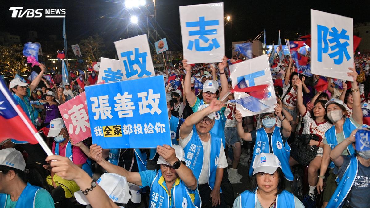 張善政首場造勢「萬人擠爆」!賴香伶現身力挺 曝藍白合內幕