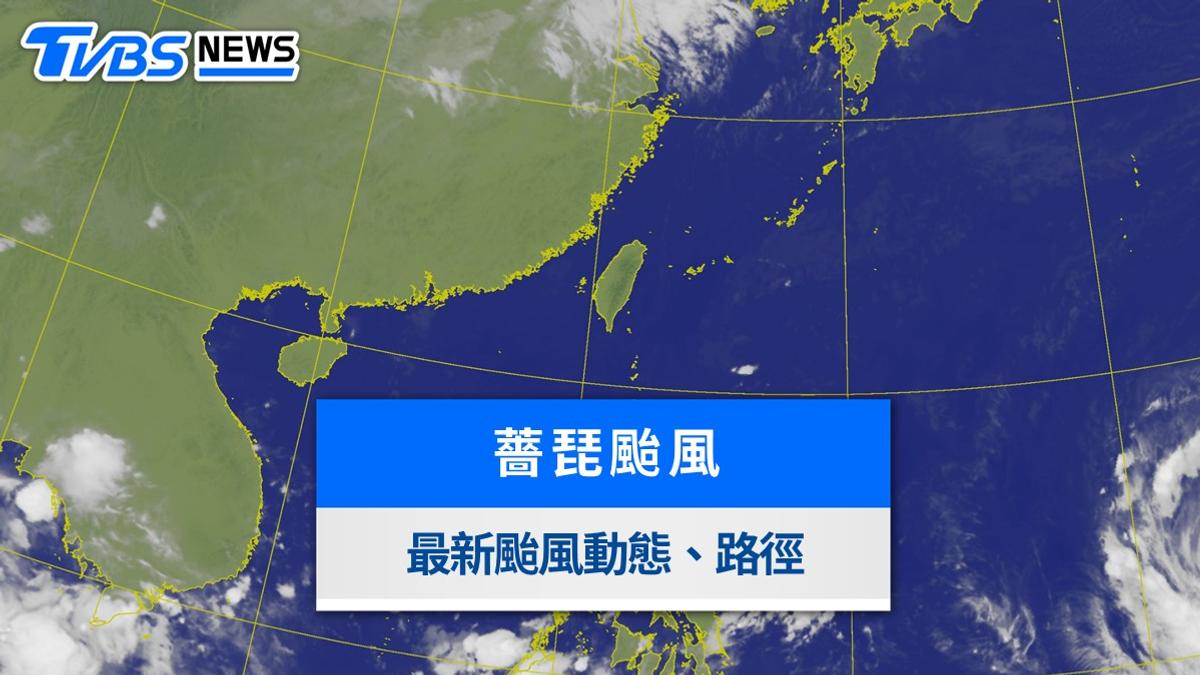 颱風動態》薔琵恐「直撲台灣」!最新路徑、影響範圍一次看
