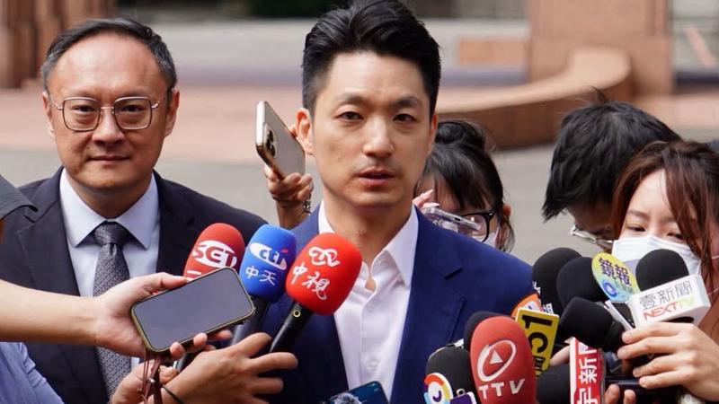 沈政男認為就目前狀況而言,還是「蔣萬安領先」。(圖/翻攝自蔣萬安臉書)