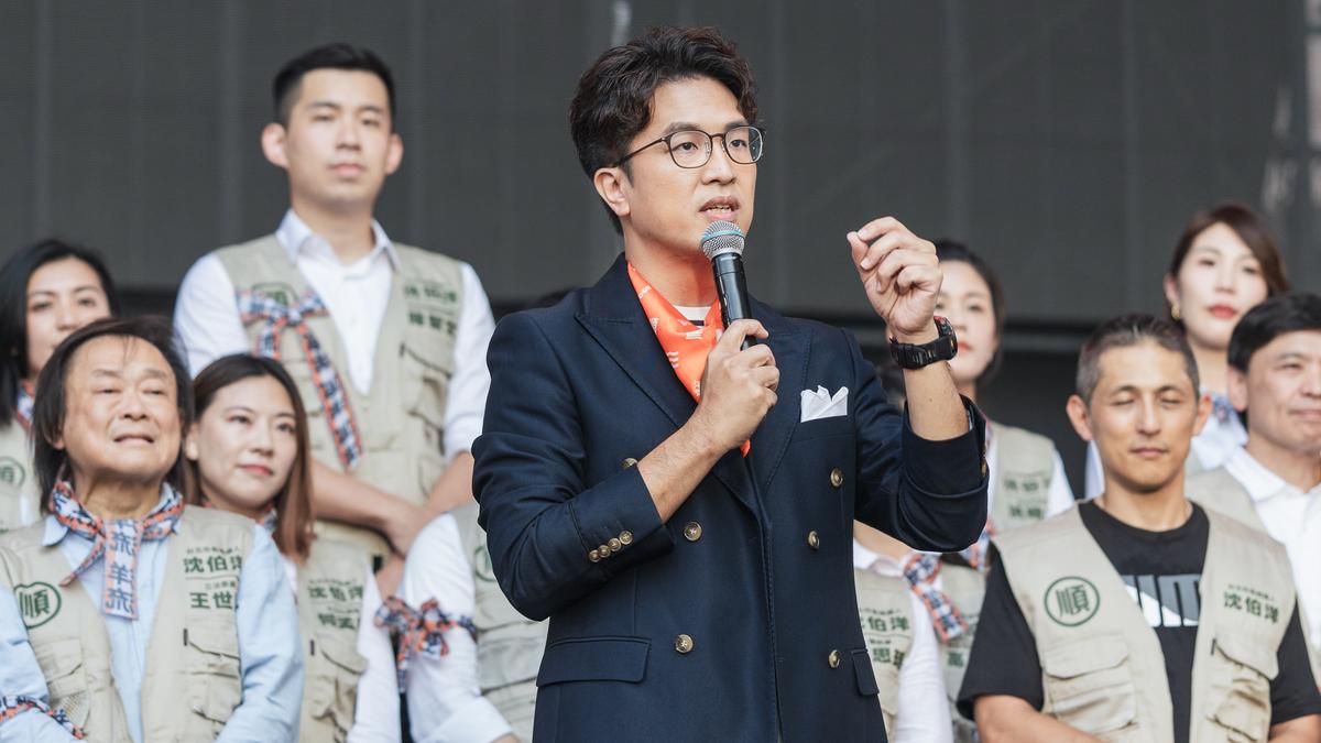 蔣辦批「只剩黑熊、大罷免、認知作戰」 沈伯洋反諷:輝達、牛奶、大巨蛋