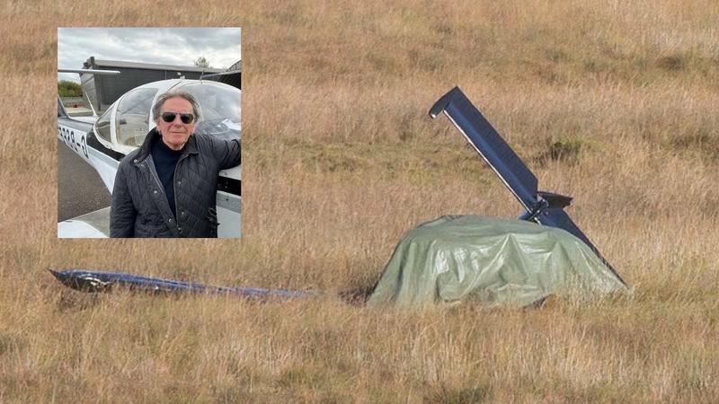 英國蘇格蘭發生一起墜機事故,一名16歲少年與80歲資深飛行教練雙亡(圖/翻攝自Daily Mail)