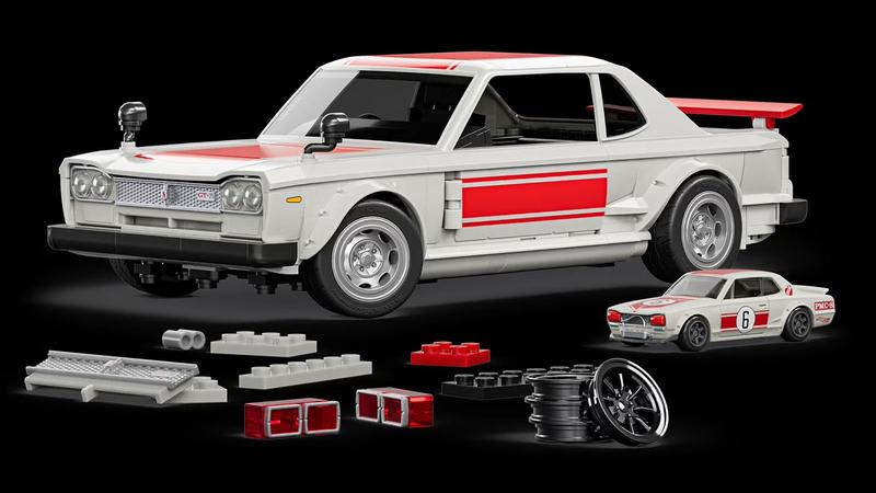 初代Skyline GT-R傳奇再現,「Hakosuka」成為日本性能車文化象徵。(圖/Mattel提供)