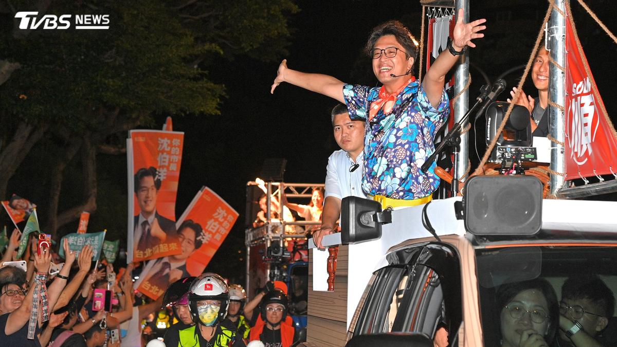 大洋流車掃經五分埔老家!沈伯洋喊「人生出發點」 阿嬤帶沈家族力挺