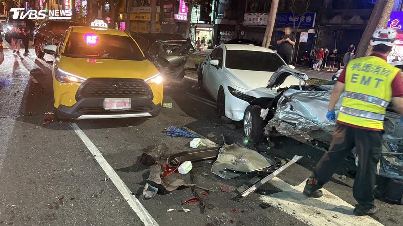 中壢車禍-桃園車禍-中壢環北路車禍-桃園中壢車禍-中壢連環車禍