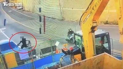 10萬電纜當場被抱走!工地主任聞聲追出 鶯歌2賊急逃
