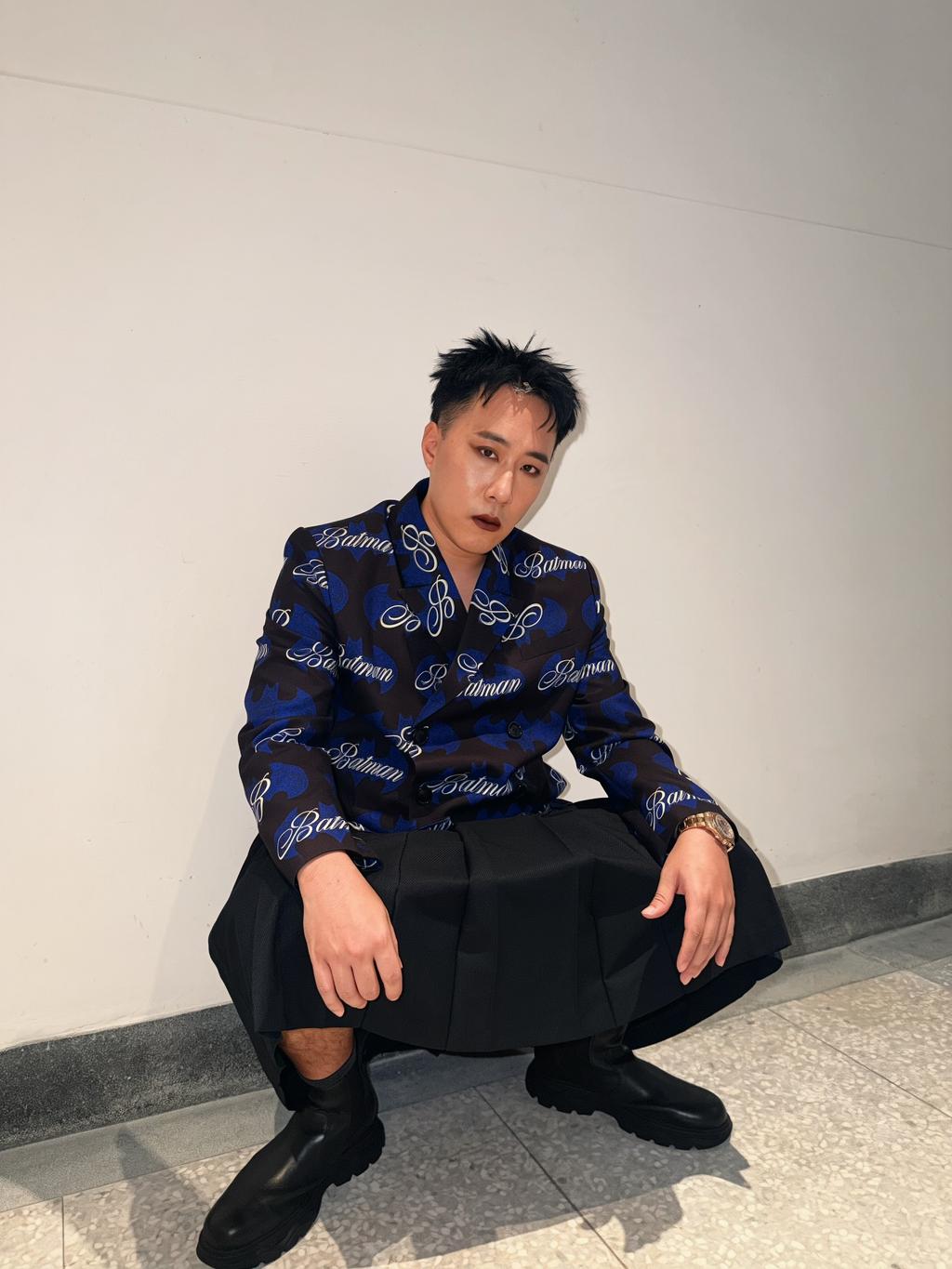 余祥銓展現與平常截然不同風格。(圖/經紀人提供)