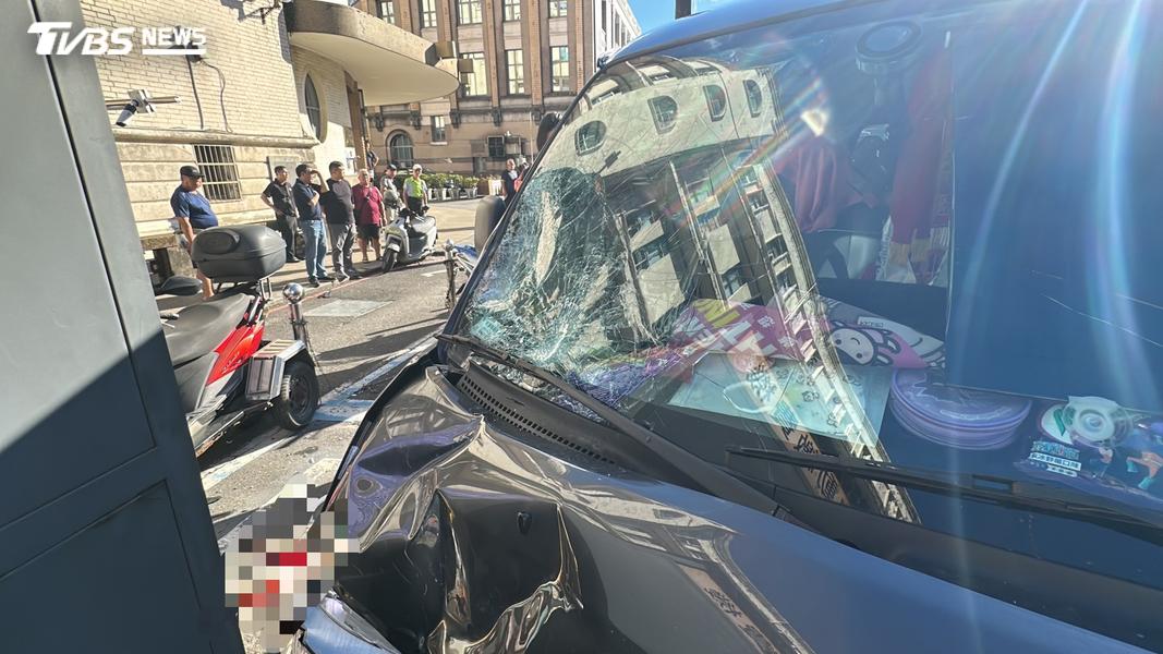 基隆-死亡車禍-機車-逆向-廂型車