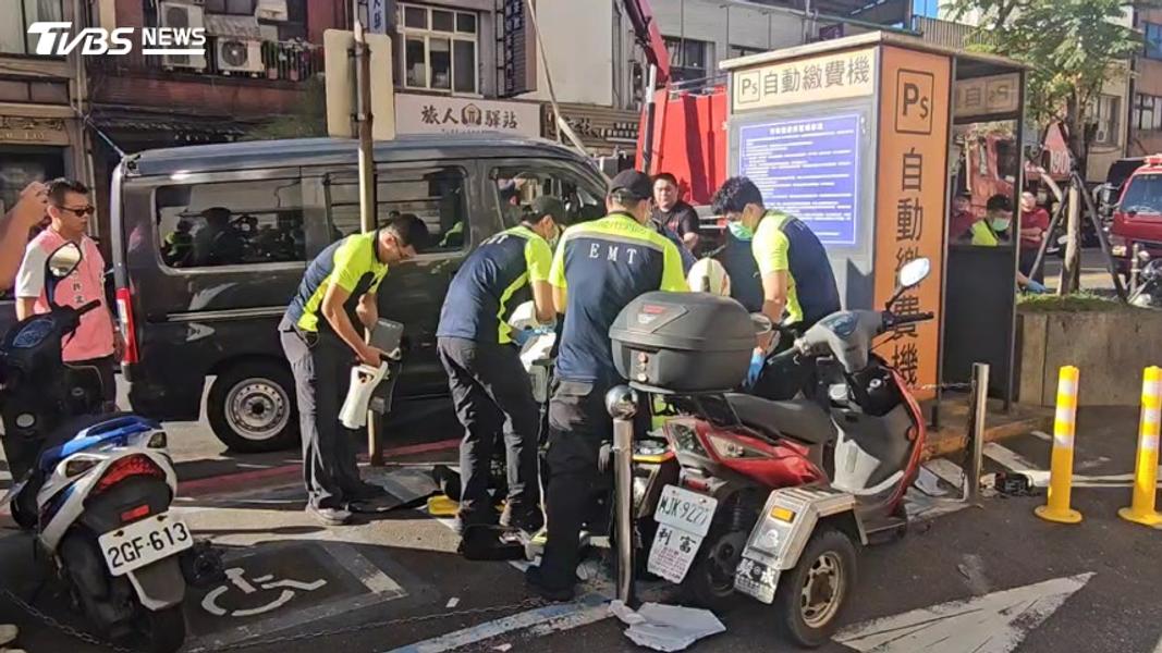 基隆-死亡車禍-機車-逆向-廂型車