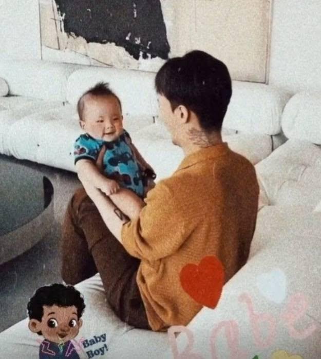 GD是出了名的外甥傻瓜,超疼愛Eden。(圖/翻攝自IG)