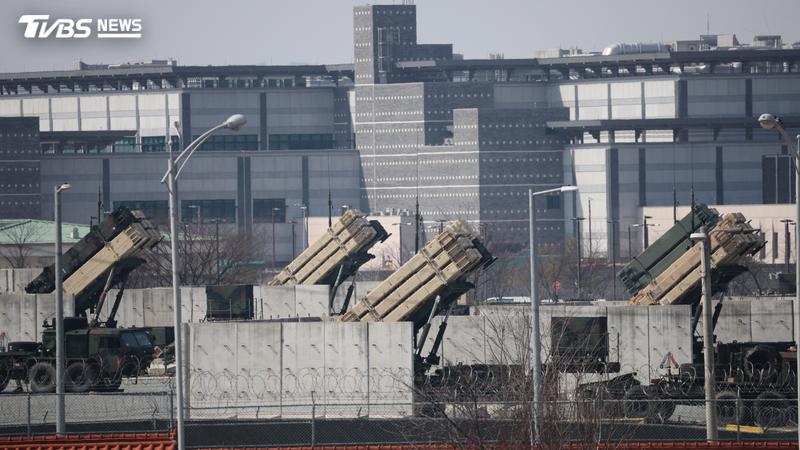 一套美軍愛國者飛彈防禦系統。(圖/達志影像路透社)