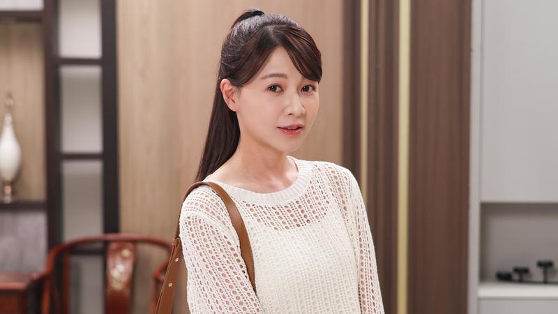 謝京穎產後五個月復工。(圖/民視提供)