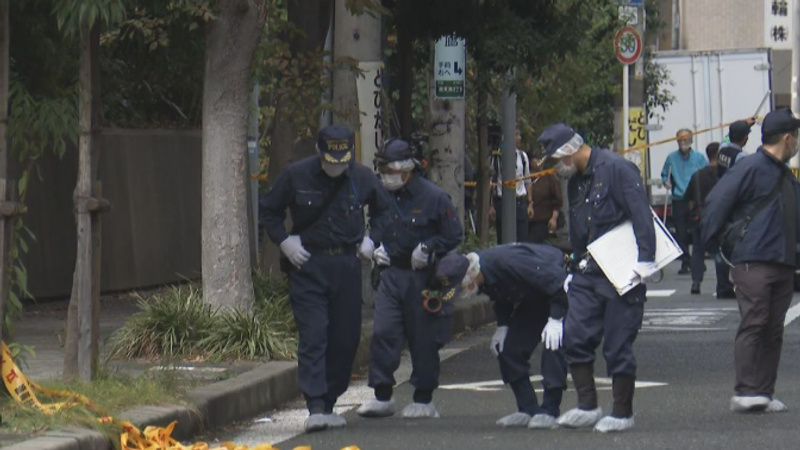 大阪地方法院今(20)日上午10時左右突發一起持刀傷人事件。(圖/翻攝自日本電視台)