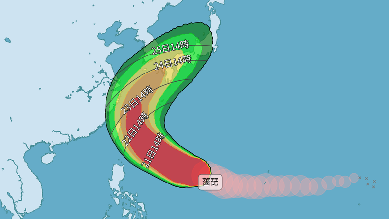 天氣-颱風-現在天氣-明天天氣-颱風假-颱風位置-台灣天氣-氣象署-中央氣象台-薔琵