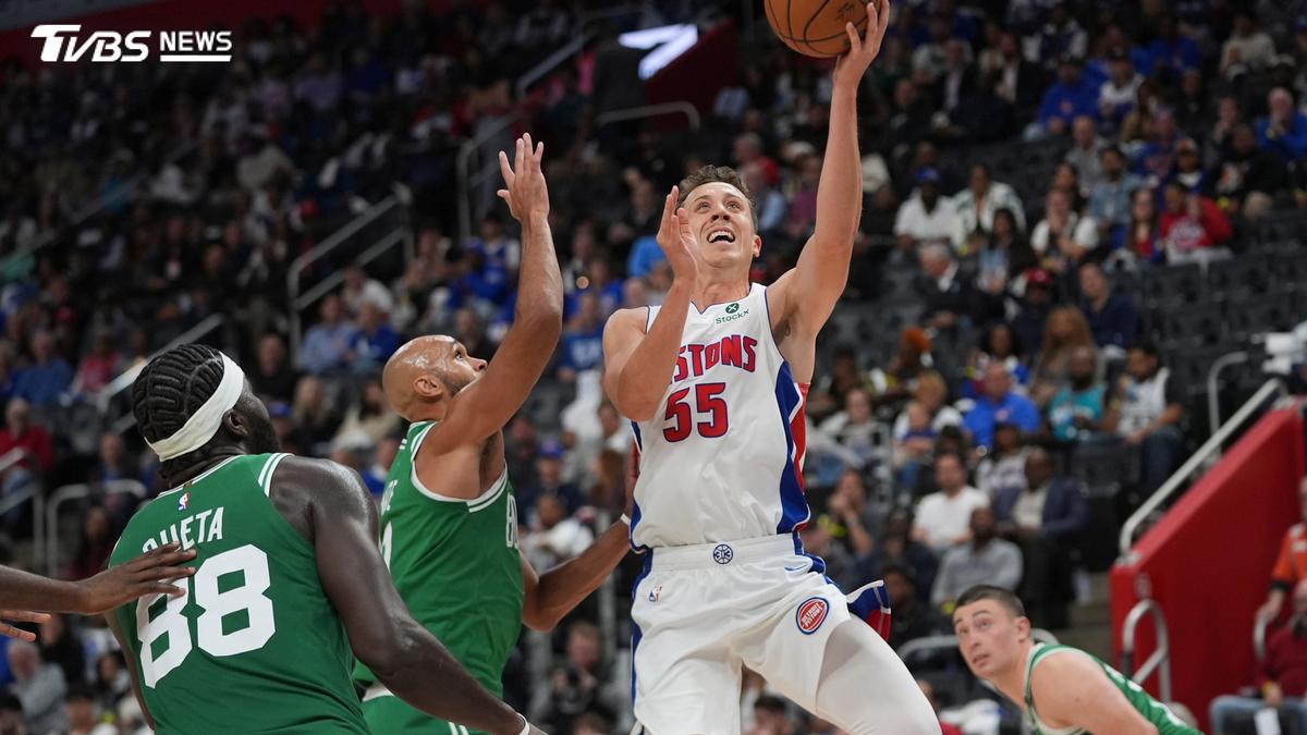 NBA/開幕戰上演逆轉秀!活塞落後22分反超 扳倒塞爾蒂克