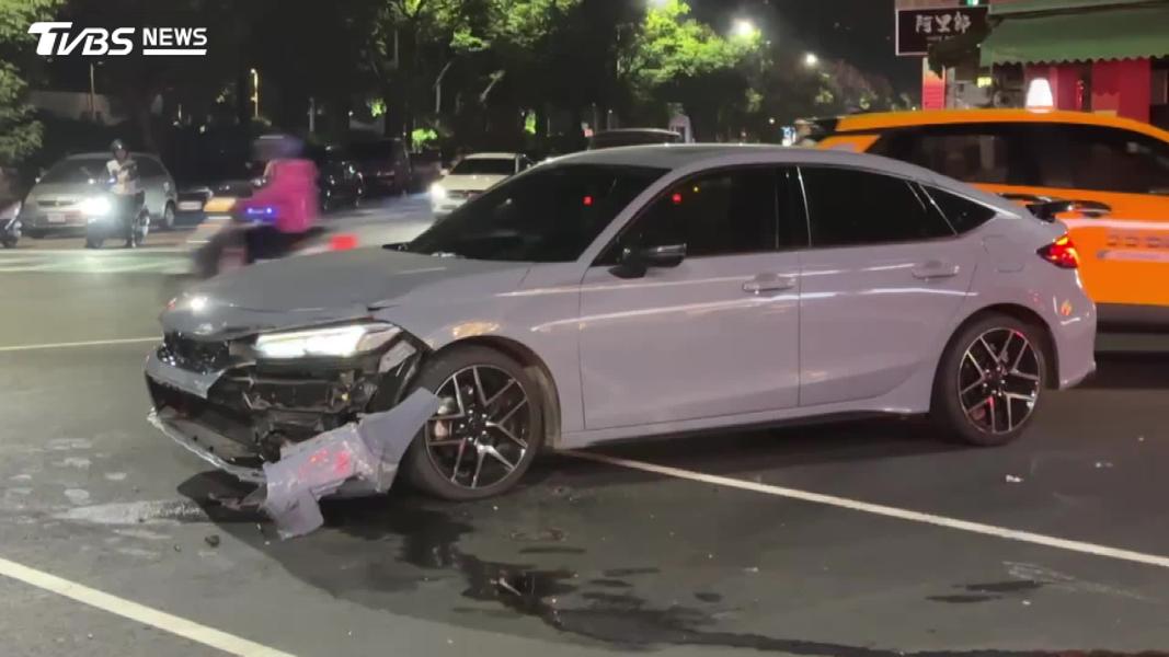 台中車禍-台中健行路車禍-UBER車禍-汽機車車禍-騎士噴飛