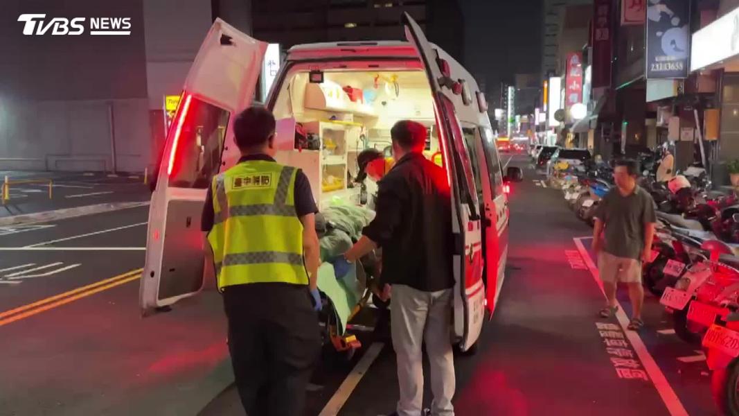 台中車禍-台中健行路車禍-UBER車禍-汽機車車禍-騎士噴飛