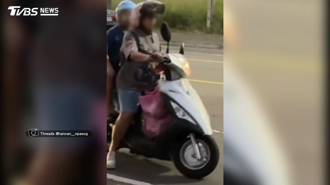 重劃區淪垃圾場!婦人「帶小孩亂丟」遭目擊,環保局裝監視器開抓。(圖/民眾提供)