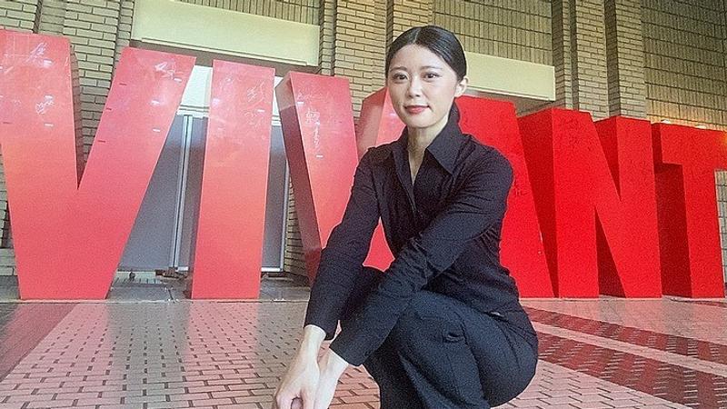 施鈺萱客串拍攝日本高收視戲劇《VIVANT》(圖/施鈺萱提供)
