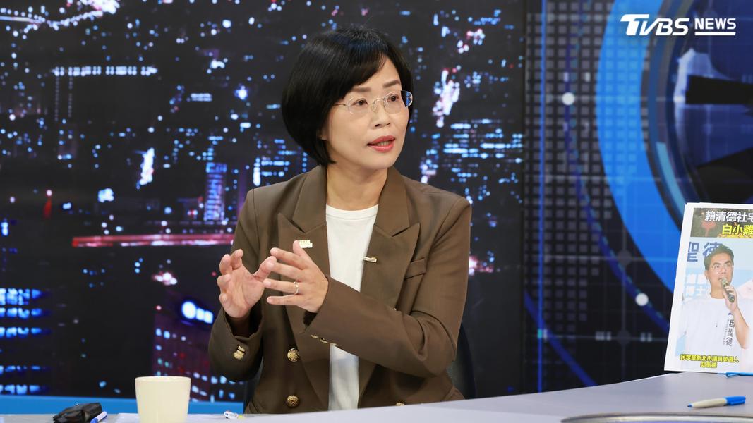 民進黨新北市長候選人蘇巧慧接受《少康戰情室》專訪。(圖/潘建樺攝)
