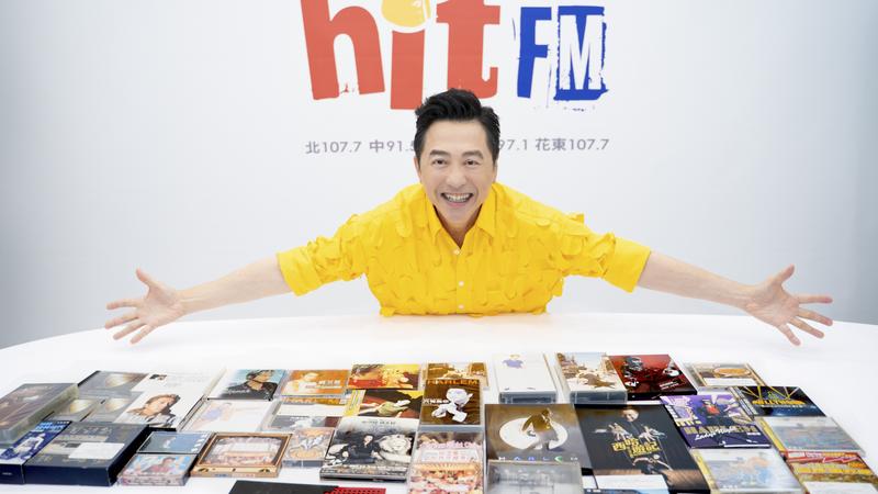 哈林出道40年,發行無數經典作品。(圖/Hit Fm聯播網提供)
