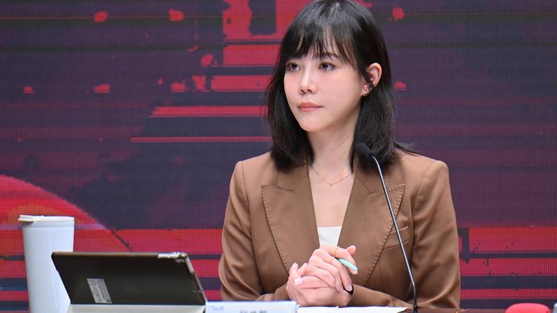 行政院發言人李慧芝譴責中共跨境鎮壓。(圖/行政院提供)