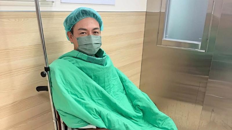 陳隨意聲帶開刀。(圖/翻攝自陳隨意臉書)