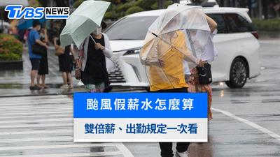 颱風假薪水怎麼算?上班有雙倍嗎?出勤規定、居家上班與勞基法整理
