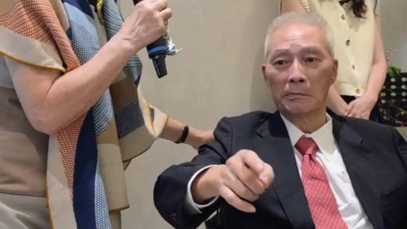 78歲前副總統吳敦義妻子透露吳敦義的大腦前額葉退化(圖/翻攝臉書「藍蝴蝶論政」)