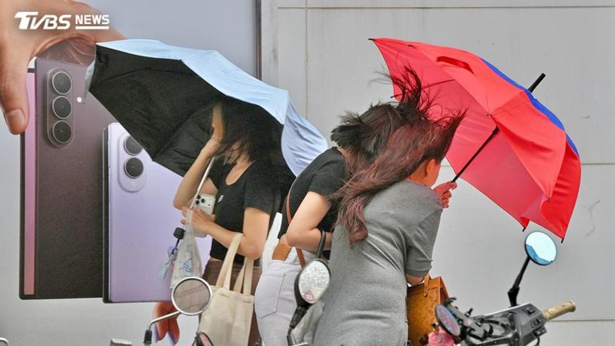 明天天氣/薔琵「明起發威」!北部慎防豪雨 全台風勢強烈