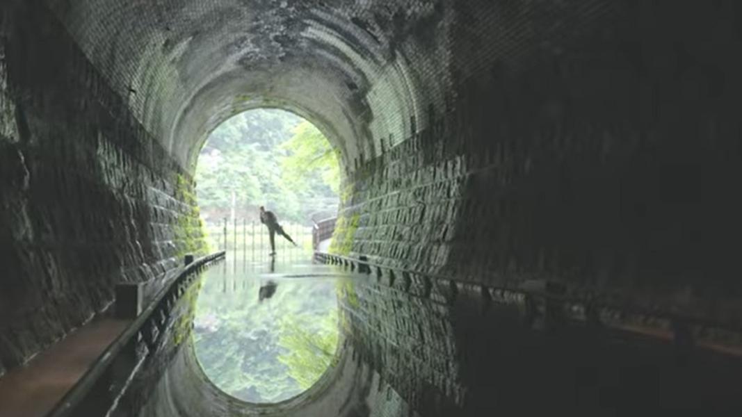 ▲三貂嶺隧道生態廊道|舊有空間轉化為美學步道,展現低碳旅遊的從容。(圖/新北市政府民政局)