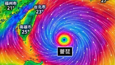 再放颱風假?薔琵恐滯留打轉 明晨「7縣市」達停班停課標準