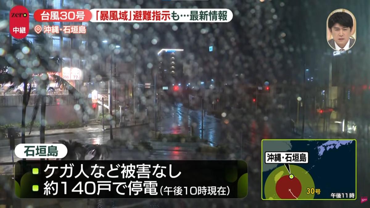 薔琵撲沖繩先島!宮古石垣3機場全關 逾百航班停飛
