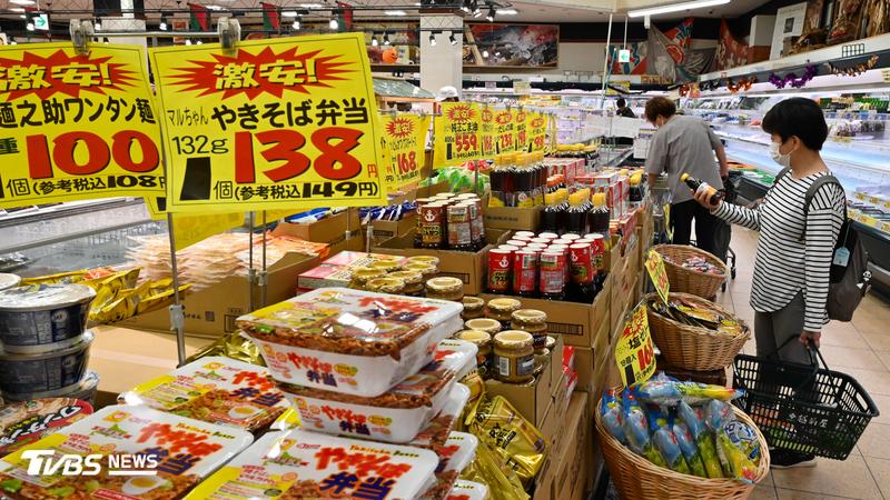 日本官方數據顯示,9月通貨膨脹明顯加速。(示意圖/達志影像美聯社)