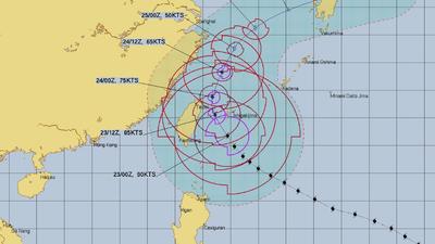 颱風/薔琵甩12級強風!粉專示警「將進入高峰期」 2區雨勢再增強