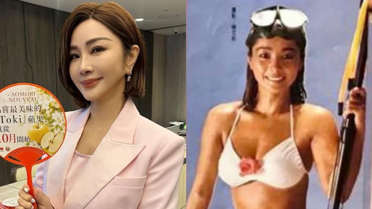 陳美鳳颱風天大解放!曬黝黑比基尼辣照
