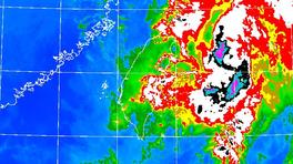 天氣/薔琵移速減慢「偏折打轉」滯留台灣!最新颱風動態曝
