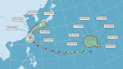快訊/新颱風「煙花」今生成!雙颱共存 最新路徑曝光