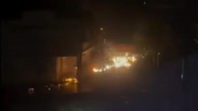 碰!颱風夜傳爆炸聲 電表竄火燒黑牆壁 83歲獨居嬤不敢睡